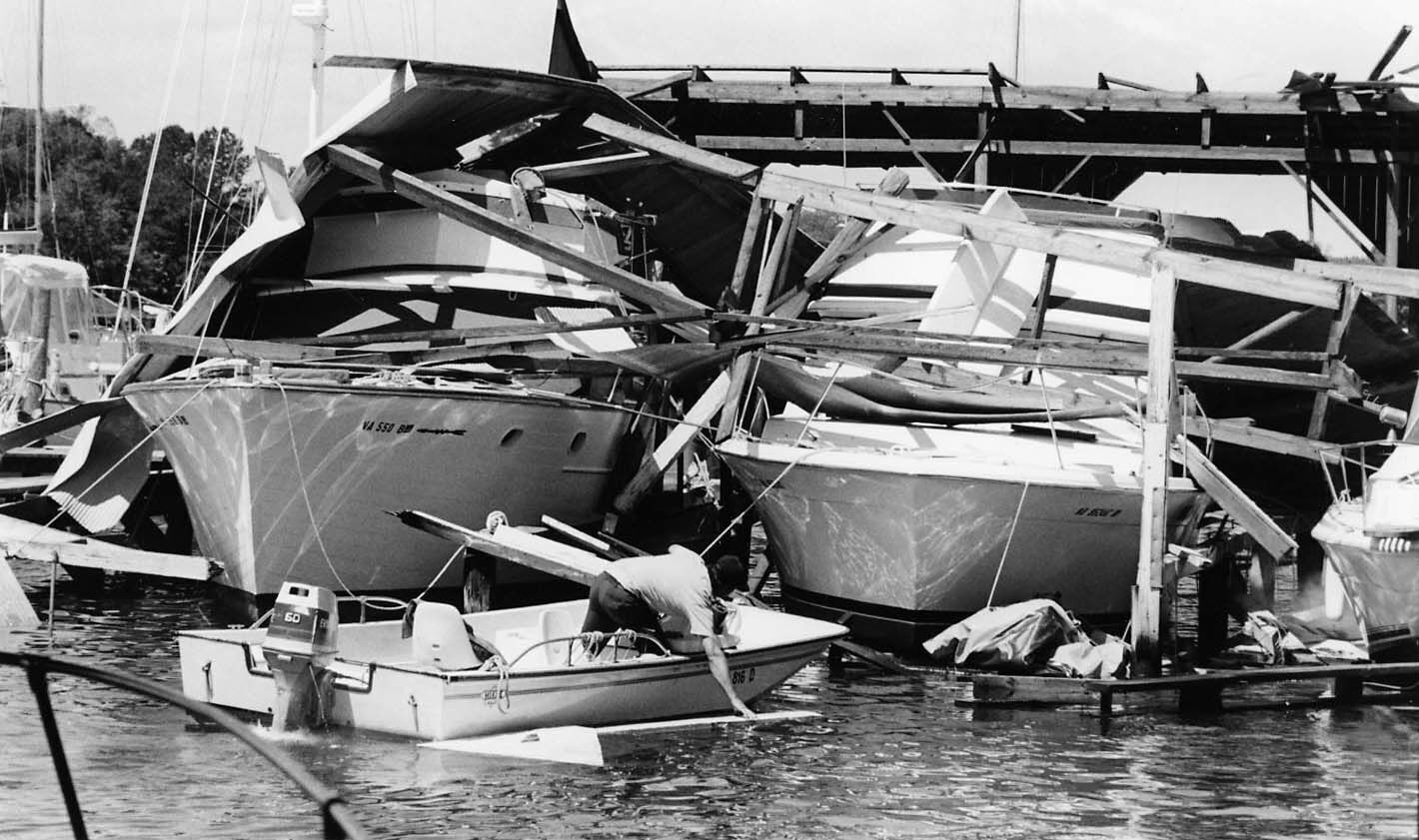1989: Wild spring weather